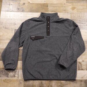 Dri Duck Denali Fleece Snap Pullover - Cirrus Aircraft Logo - Men's XL Charcoal